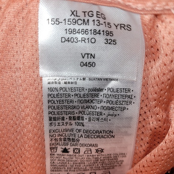 Jordan Kids Shorts Madder Root Tan Basketball Athletic Gym Size XL 13 15 YRS - Picture 5 of 8